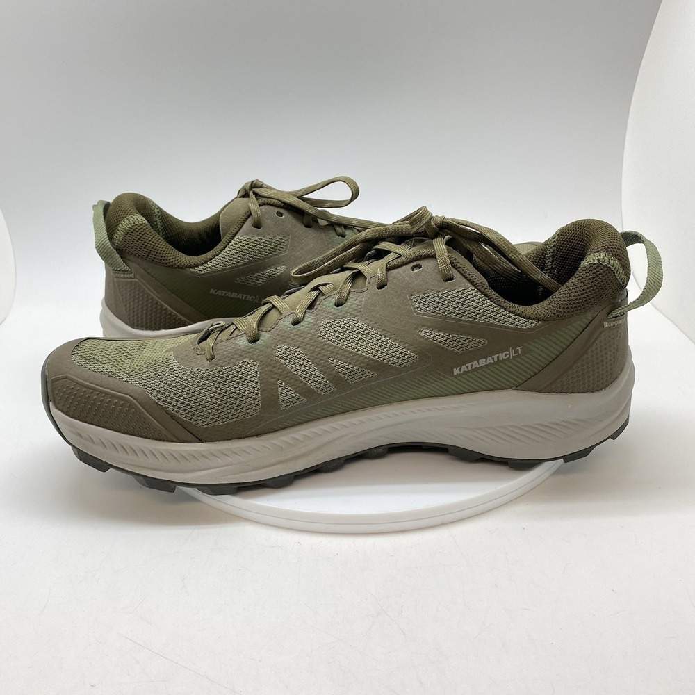 Oboz Katabatic Low LT Boots Mens 13 Green GTX Outdoor Hiking Trail Outdoor Shoes - Picture 7 of 10